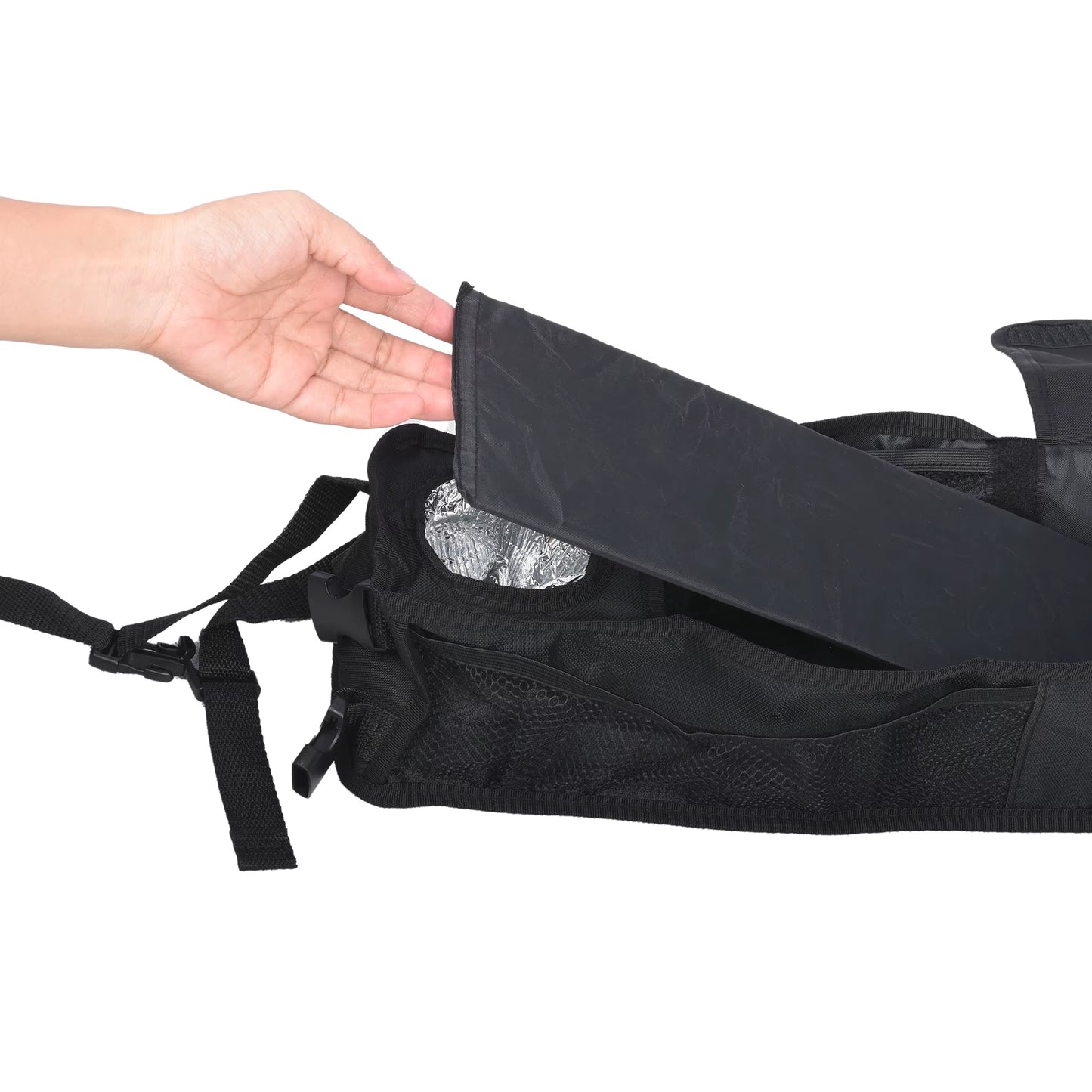 Golf Cart Front Storage Basket - Specialized Portable Storage Rack for Golf Carts