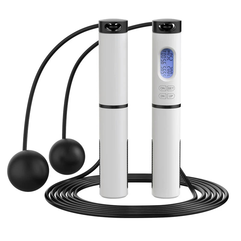 Advanced Smart Jump Rope with Integrated Fitness Tracking Technology