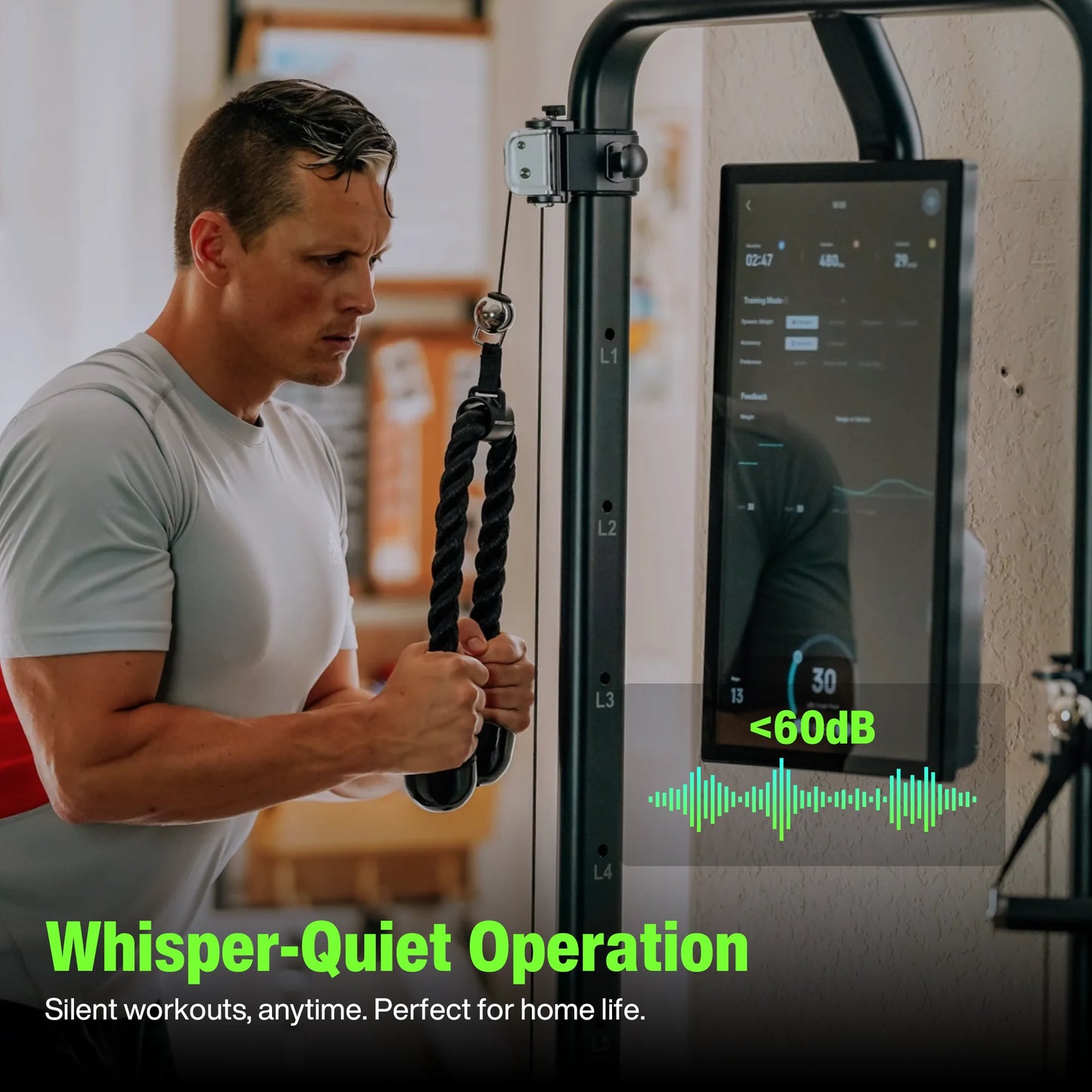 AI-Enhanced All-in-One Digital Weight Training System for Squats, Strength, Cardio, and HIIT Workouts