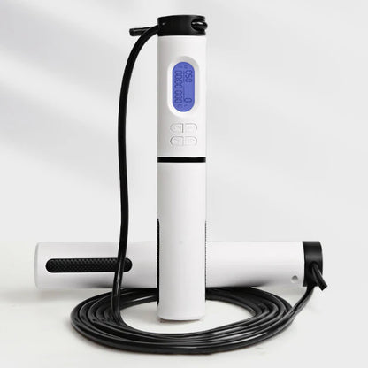 Advanced Smart Jump Rope with Integrated Fitness Tracking Technology