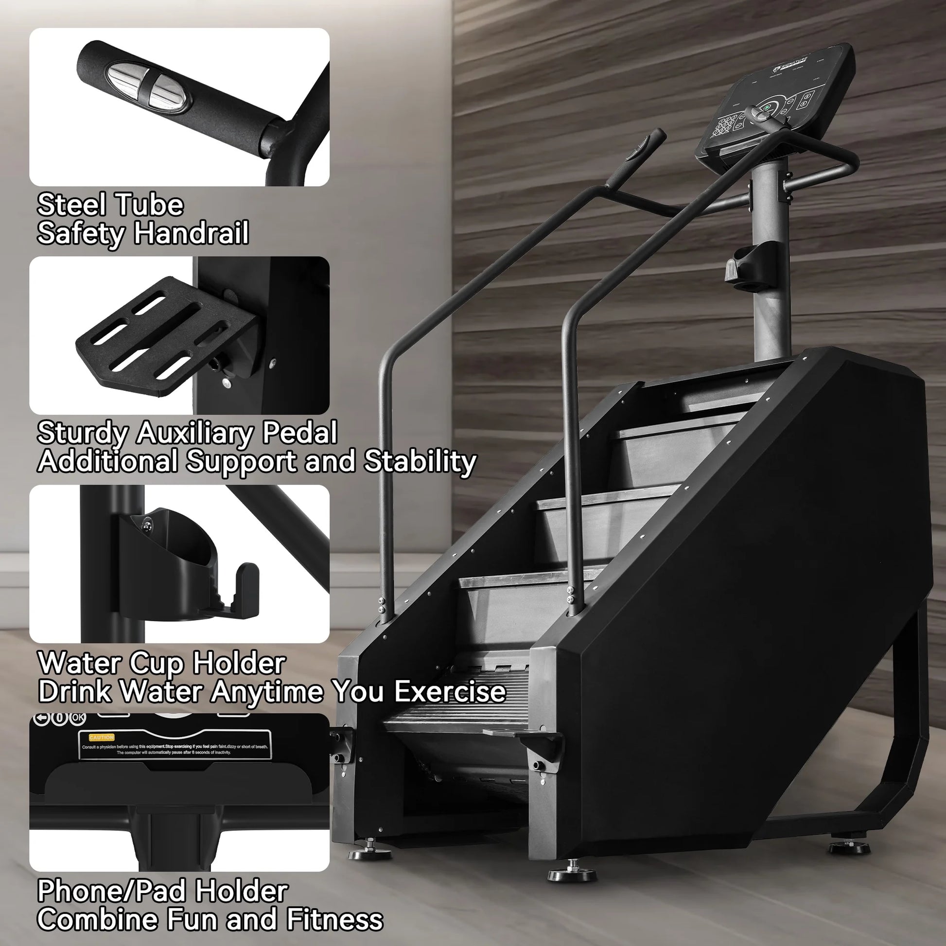 Commercial Grade Stair Climber for Cardiovascular and Lower Body Training