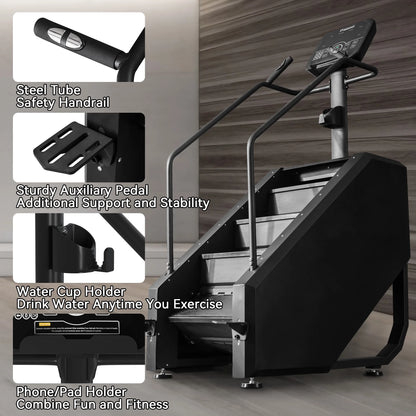 Commercial Grade Stair Climber for Cardiovascular and Lower Body Training