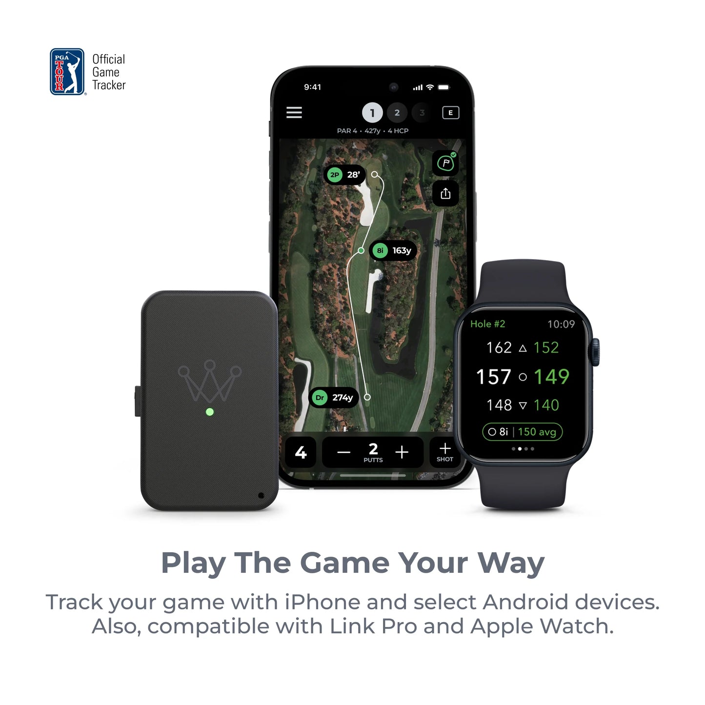 Advanced Golf Tracking System with AI-Enhanced GPS Rangefinder and Smart Sensors