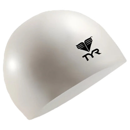 Adult Fit Latex Swim Cap - Black (3 Pack)