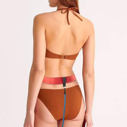 Swim Tether Resistance Belt – Professional Bungee Swim Trainer Harness for Adults