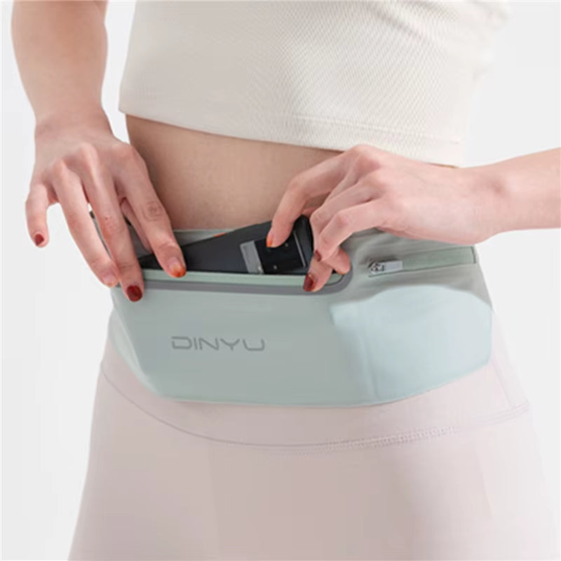Professional Running Waist Bag - Sports Belt Pouch for Mobile Phones, Unisex Hidden Pouch for Gym and Outdoor Activities