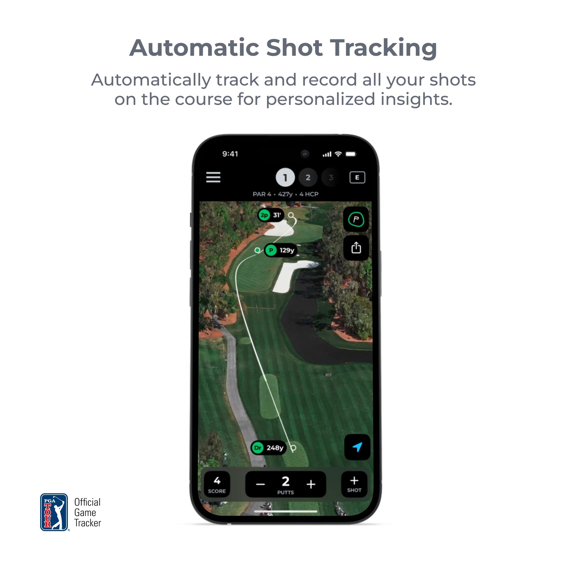 Advanced Golf Tracking System with AI-Enhanced GPS Rangefinder and Smart Sensors