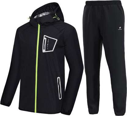 Men's Anti-Rip Sauna Suit for Boxing and Workout Performance