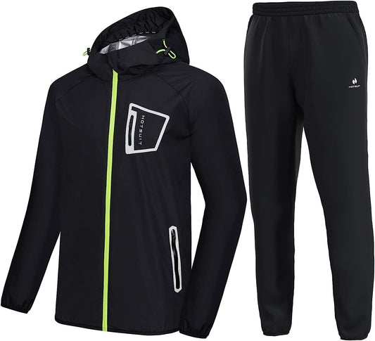 Men's Anti-Rip Sauna Suit for Boxing and Workout Performance