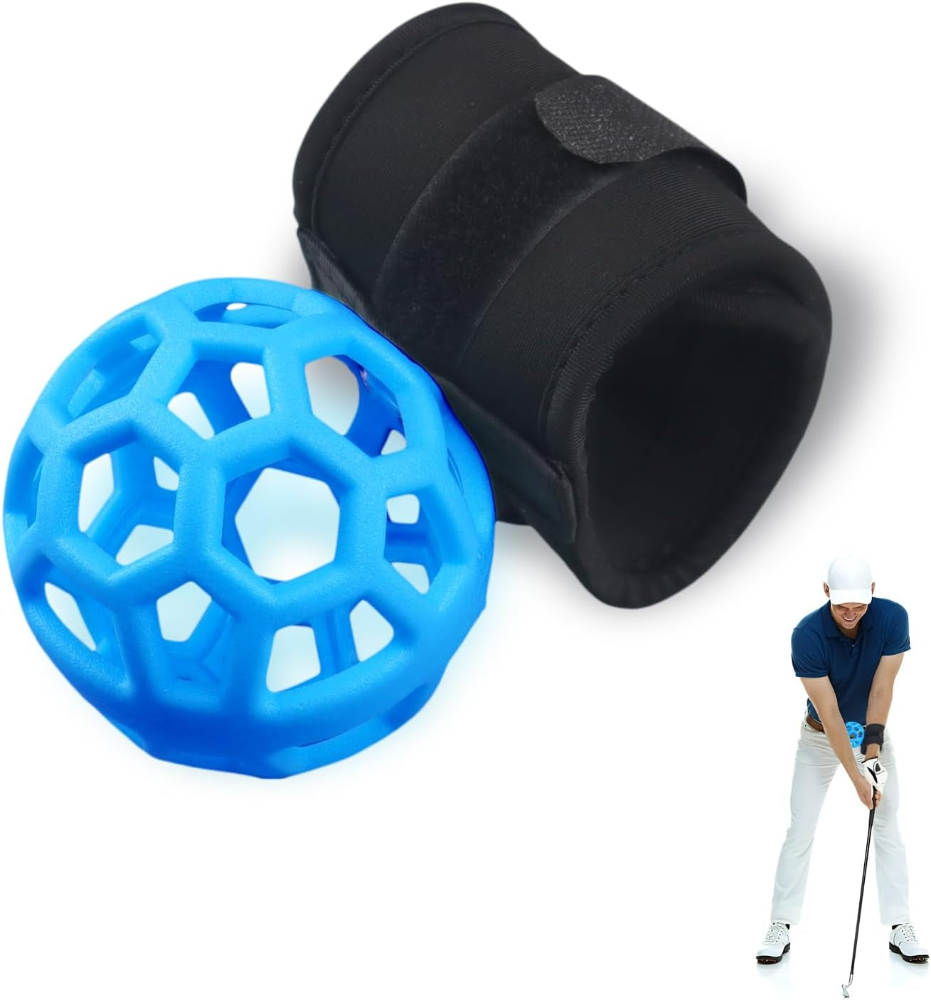 Professional Golf Training Aid - Smart Ball Swing Trainer for Beginners and Advanced Players