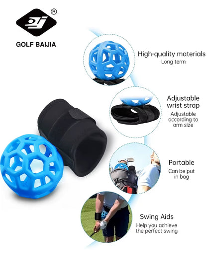 Golf Smart Ball Swing Trainer - Portable Training Aid for Posture Correction in Beginners